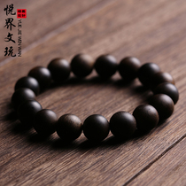 Natural Indonesia Dalladry Indulge Hand Strings Sink Water Level ChiNan Black Oil Old Stock Fidelity Buddha Beads Bracelet Male And Female Ornaments