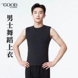 Черная современная спортивная одежда без рукавов, хлопковая футболка, в обтяжку