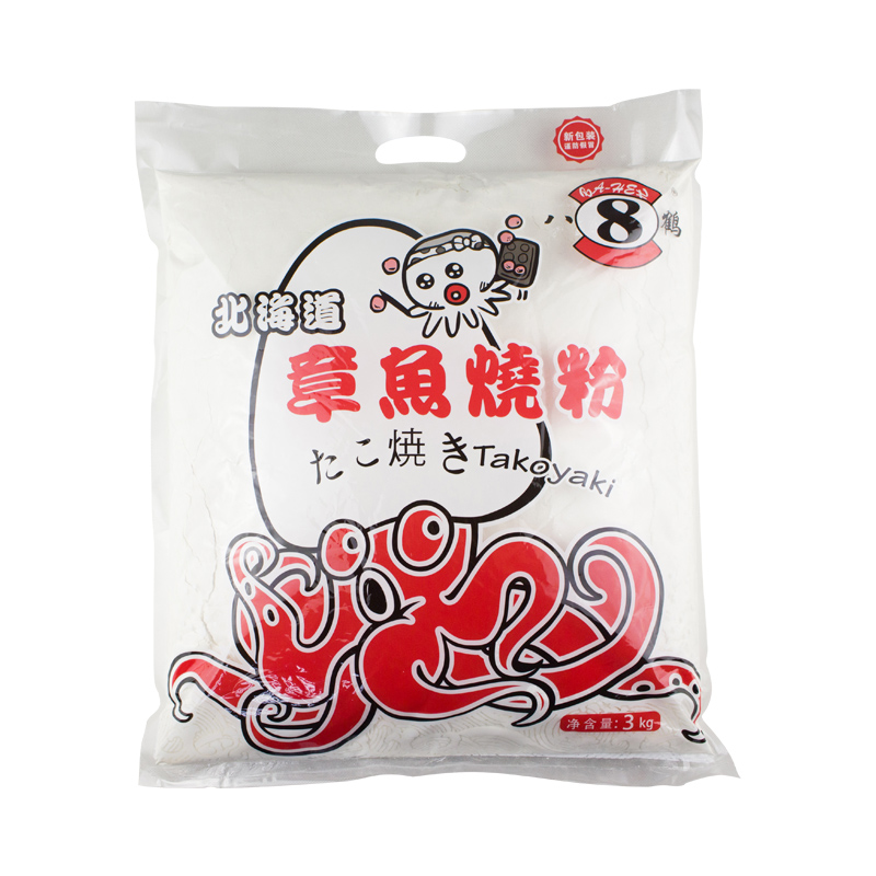 Octopus small balls eight crane octopus burning powder 3kg octopus small balls powder octopus powder commercial