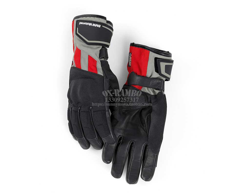 BMWBMW GS Dry Dry Gloves Wear-resistant, wind-proof, rain-proof, breathable, high-quality GORE-TEX craftsmanship