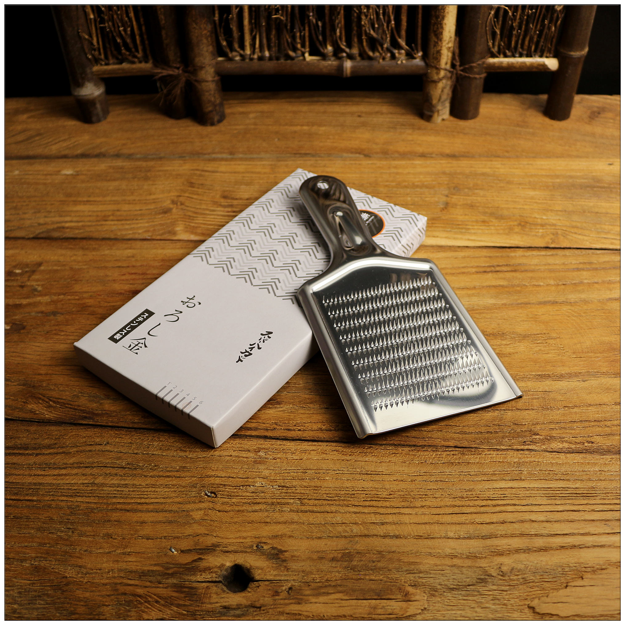 Japanese cuisine 5 single-sided grinding of ginger plate mustard Grinding Tools Day Style Residence Wine House Cuisine Sashimi decorated with stainless steel