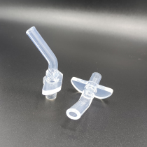 Childrens suction tube Cup straw accessories Balabala thermos cup silicone nozzle water cup kettle long gravity ball straw