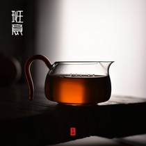Export glass tea Sea Road cup pure handmade belt high temperature resistant tea kung fu tea set large Japanese heat-resistant male