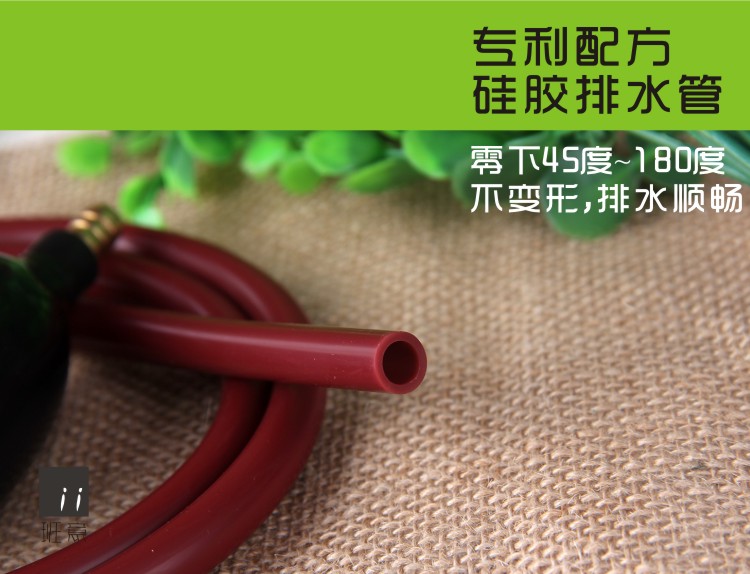 Khay trà cống ống hấp thụ bóng cống dẫn bóng đường ống trà đặt phụ kiện trà nghi lễ bã trà dưới ống nước ấm pha trà thủy tinh