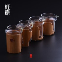 Class meaning simple model public Cup Glass Fair Cup glass tea sea tea set heat-resistant glass tea divider