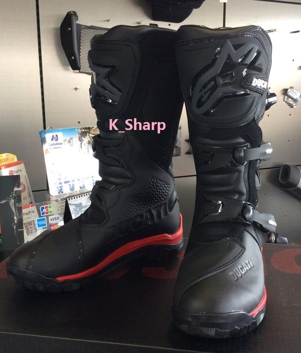 Alpinestars x DUCATI Atacama WP C1 Ducati Off-Road Rally Boots