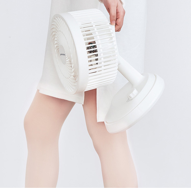 quạt di động công nghiệp Mẹ thỏ Mỹ! Nhật Bản Yoshida Xiang lưu thông không khí quạt đối lưu im lặng điều khiển từ xa quạt điện nhà lắc đầu - Quạt điện quạt mini để bàn sạc pin