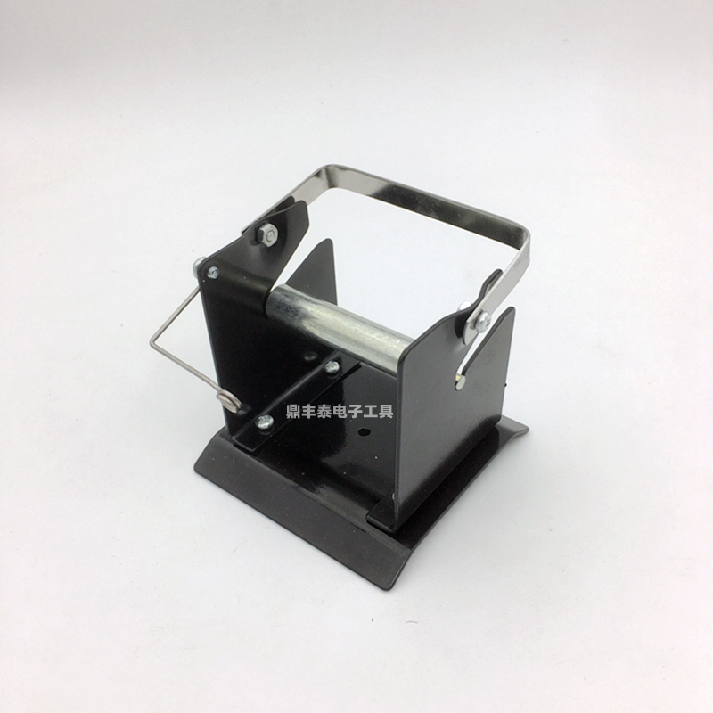 All-metal welding tin wire rack electric soldering iron welding tin wire stainless steel tinderline seat fixing bracket special universal
