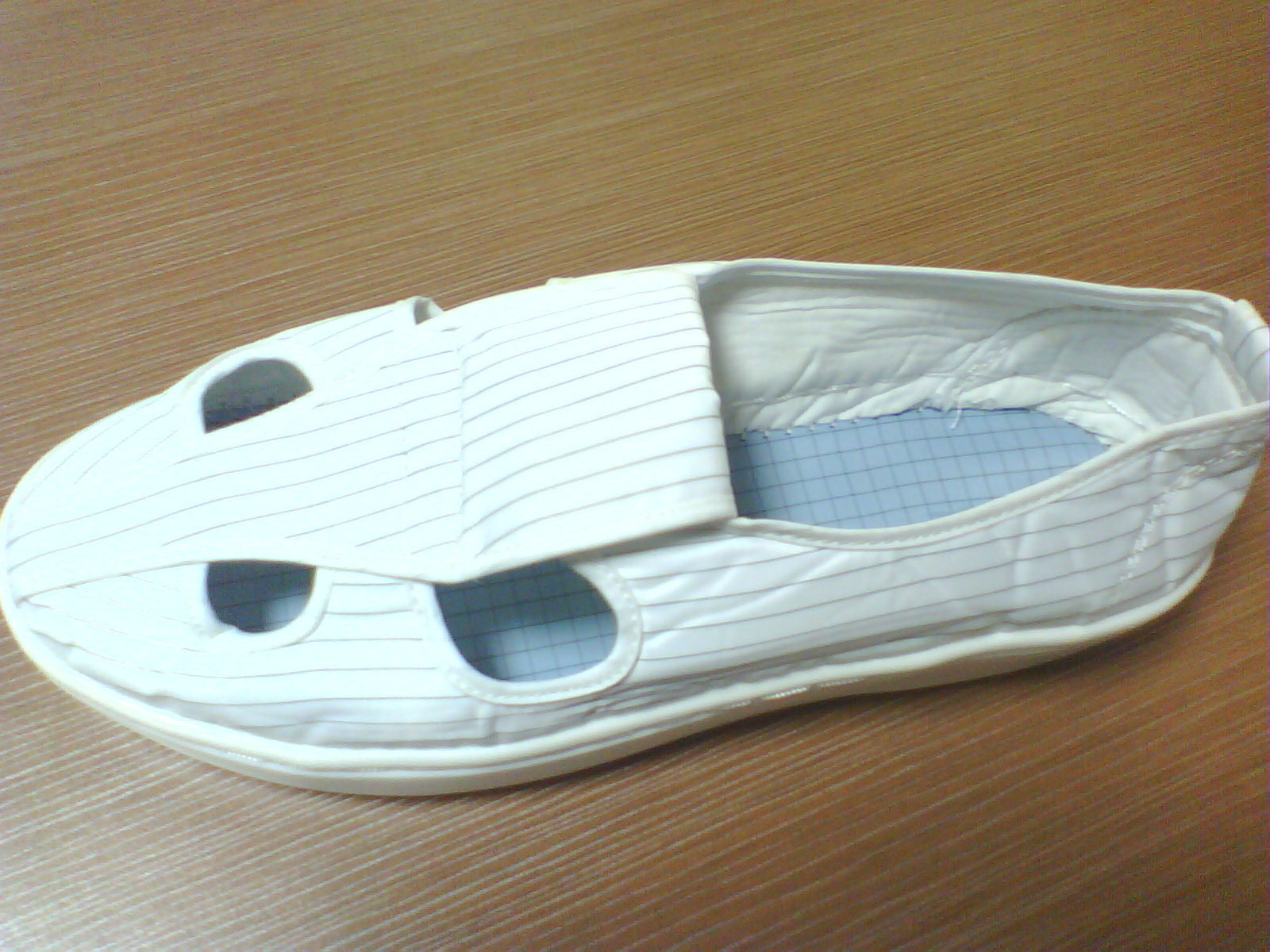 Antistatic four-eye shoes antistatic shoes PVC bottom four eyes working shoes canvas electronic static four holes shoes dust-free shoes