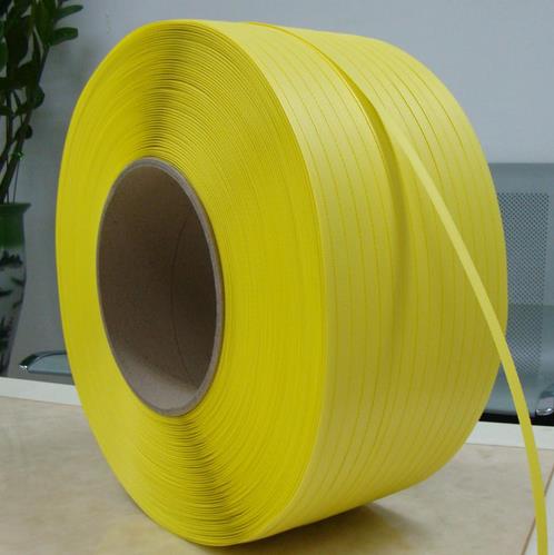 Universal PP machine strapping strap hand strapping strap yellow 5 points 4 points bandwidth 14 12mm*thick 1mm 10KG