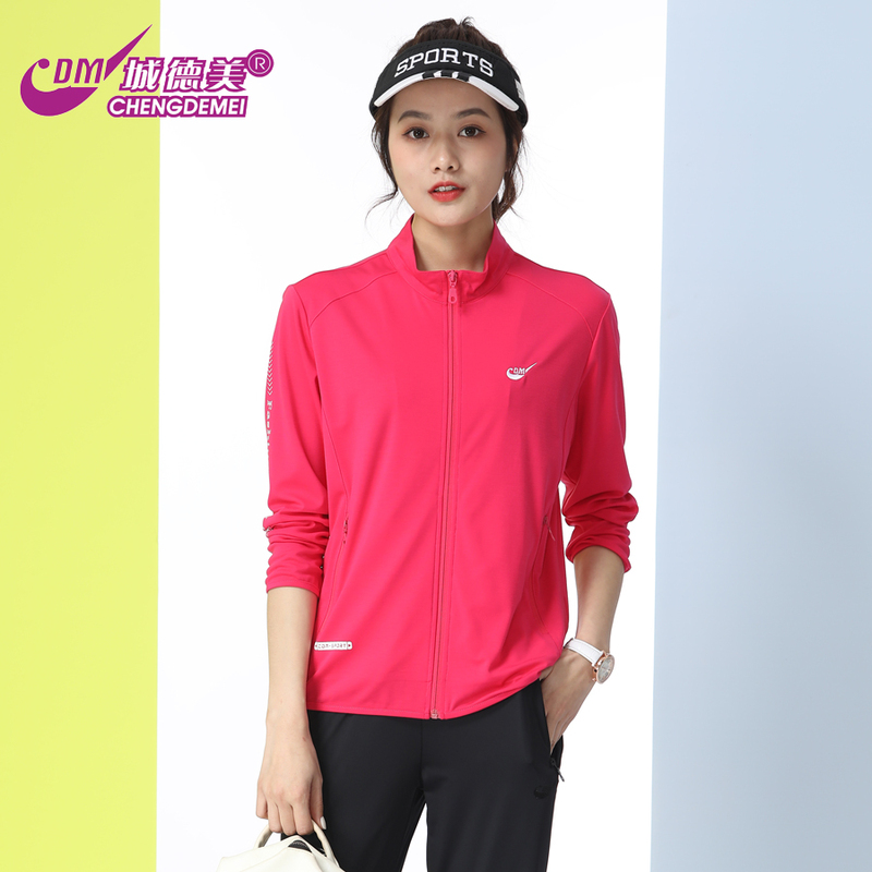 Chengdemei 25 Spring and Summer New Product 297 Women's Nylon Cotton Skin-Friendly and Comfortable Cardigan Sportswear Casual Windbreaker Thin Jacket