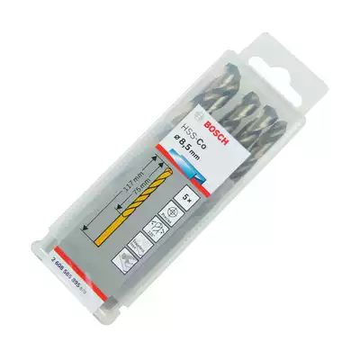 Original Bosch Germany Bosch straight shank HSS-CO cobalt-containing stainless steel special twist drill bit drill nozzle 8 5mm