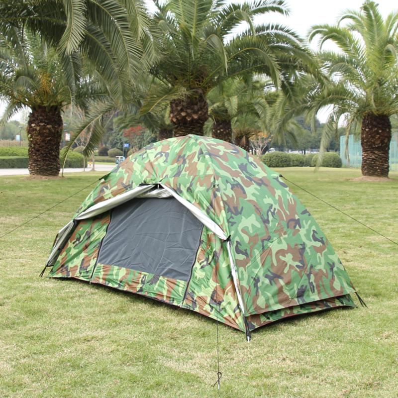 Outdoor Camping Style Hand-made Single-layer Thickeneded Double-layer Multi-window Anti-mosquito Rainproof Ultra-light 1 Single Indoor Tent