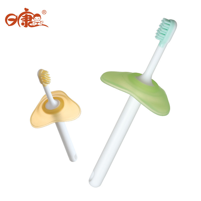 Nikon infant toothbrush 0-2 years old soft hair milk toothbrush children soft hair toothbrush infant training practice toothbrush