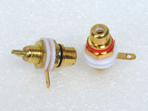  RCA Lotus gold-plated socket Audio seat AV seat Signal seat Audio socket