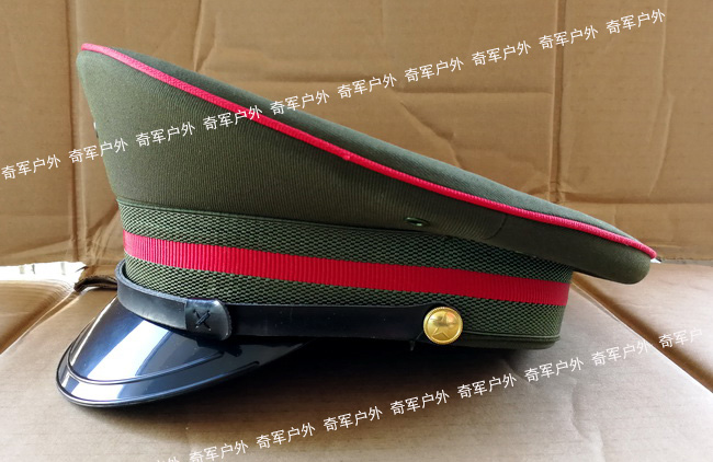 Retired stock old fidelity army green 04 land twill imitation wool serge brim cap