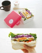 [Design Life] [spot] Nhật Bản nhập khẩu hộp khuôn bánh sandwich ăn sáng dã ngoại - Tự làm khuôn nướng