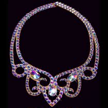 Dance Wings Belly Dance Ornaments Belly Dance Accessories Clothing Accessories Accessories Ornaments Diamond Handmade Necklace XL001