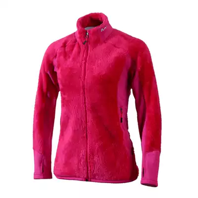 hylaeion tropical rain forest women thick long and short hair fleece warm layer middle layer cold fleece coat