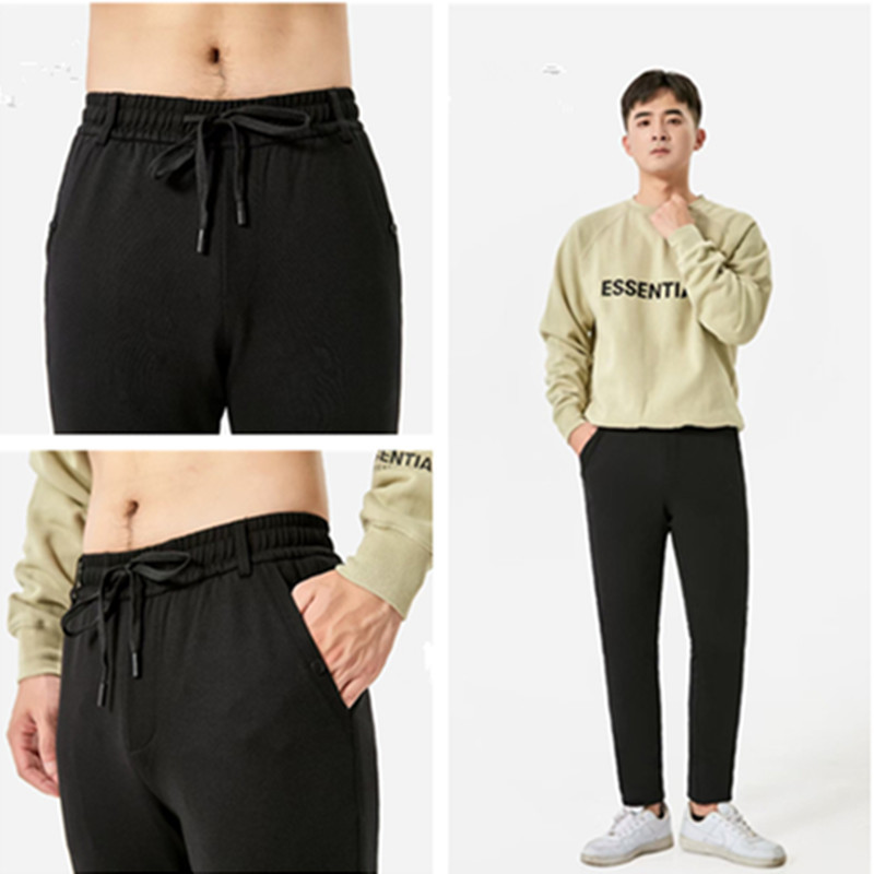 Roufei Men's Wool Thermal Pants 21312 - Winter Thickened High-Waisted Cotton Pants for Young and Middle-Aged Men, Casual Wear Roufei Men's Wool Thermal Pants 21312 - Winter Thickened High-Waisted Cotton Pants for Young and Middle-Aged Men, Casual Wear
