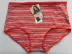 Cô Han Yuli kéo dài đồ lót bằng vải cotton tam giác DJ-5836 eo cao cộng với phân bón tăng sọc quần short cotton Lycra quan lot nu dang dui Eo cao