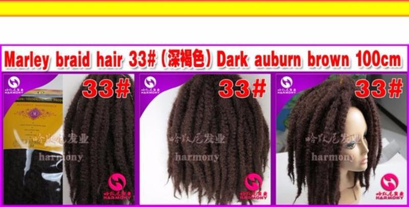 Marley Braids Black Braid African Wig Reggae Dirty Braid Flame