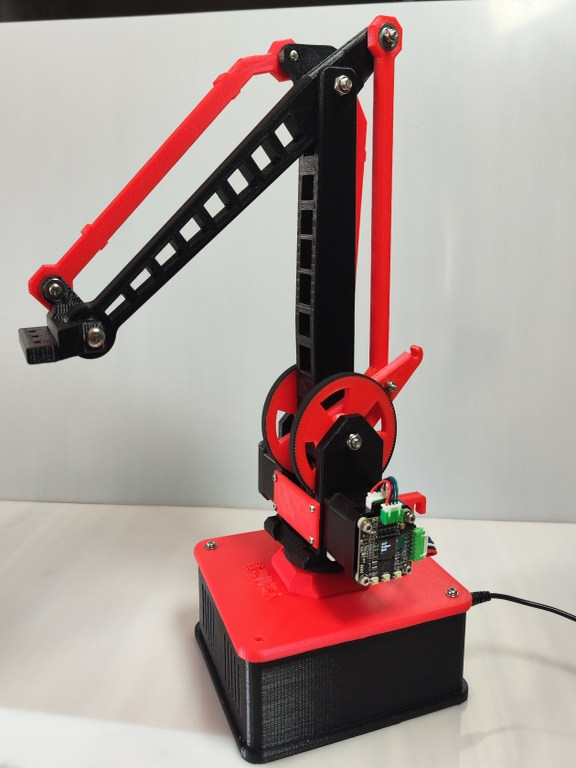 Open-Source Stepper Motor Robotic Arm Small Y Standard Version/Load 0.3Kg/Teaching/Forward Kinematics/Reverse Kinematics/Visual Host Computer