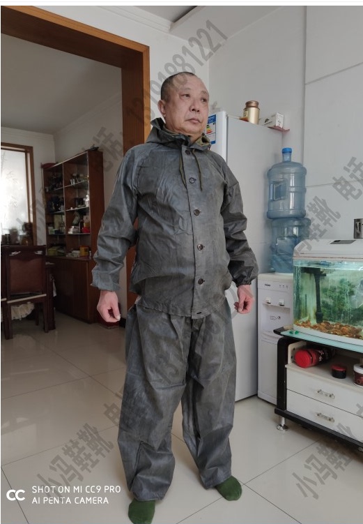 Stock Old Genuine Product 3517 Factory Old Model Men's Separate Raincoat and Rain Pants Set, Labor Protection Canvas Rain Pants Stock Old Genuine Product 3517 Factory Old Model Men's Separate Raincoat and Rain Pants Set, Labor Protection Canvas Rain Pants