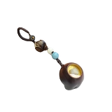 Подвеска для котенка положите волосы для волос для волос для волос в шнур шнур шнур для петли.