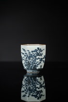 Pushi Chaiyao Moon Shadow White Pine Bamboo Plum Six Square Cup 130ml