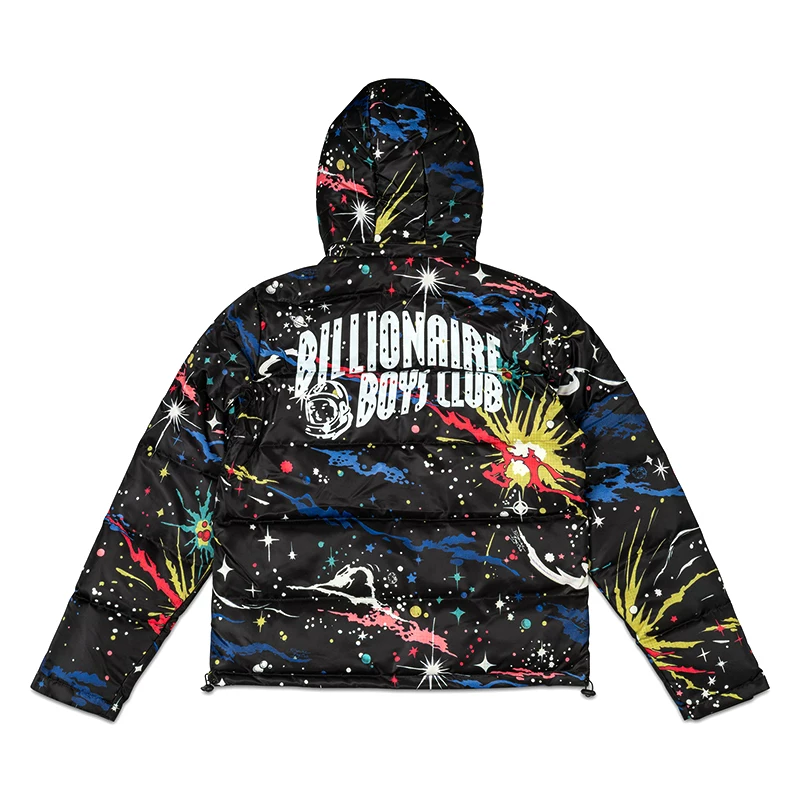 Infinite Jacket BBC Billionaire Boys Club с капюшоном во вселенной галактика