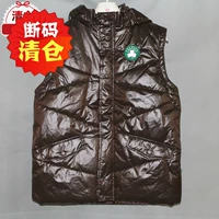 Mùa thu và mùa đông vest thể thao nam cotton ấm Celtic dày vest vest áo thun thể thao nam có cổ