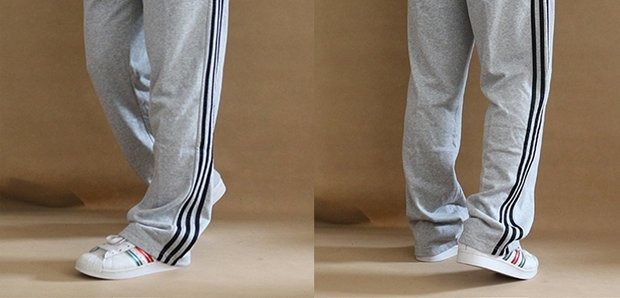 Bộ đồ thể thao và giải trí cho nam mùa thu đông dày cotton cộng với áo thun nhung cổ tròn chạy bộ đồ thể thao bộ quần áo adidas nữ mùa hè