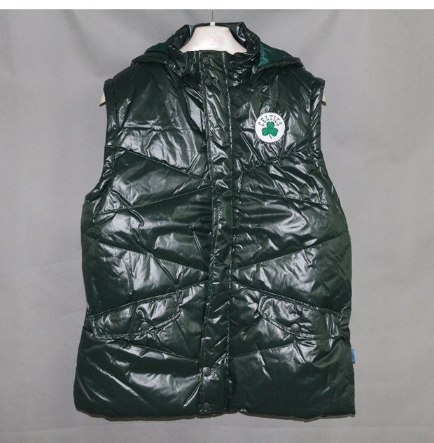 Mùa thu và mùa đông vest thể thao nam cotton ấm Celtic dày vest vest áo khoác the thao puma nam