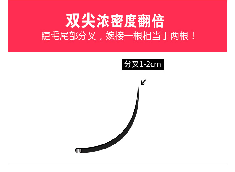 Lông mi ghép 0,15mm Single Air Flat Hair Hỗn hợp Mềm tự nhiên Dày Mờ Sai Lông mi giả - Lông mi giả các loại mi giả