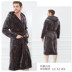 Flannel nữ mùa đông trùm đầu áo ngủ ấm dày dày dài cộng với kích thước đồ ngủ san hô nhung nam mùa thu và áo choàng đôi shop do ngu  Night Robe