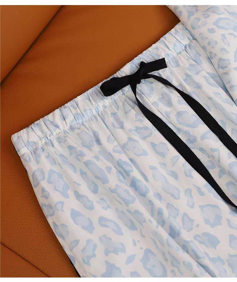 Лонгслив, штаны, пижама, летний тонкий комплект 