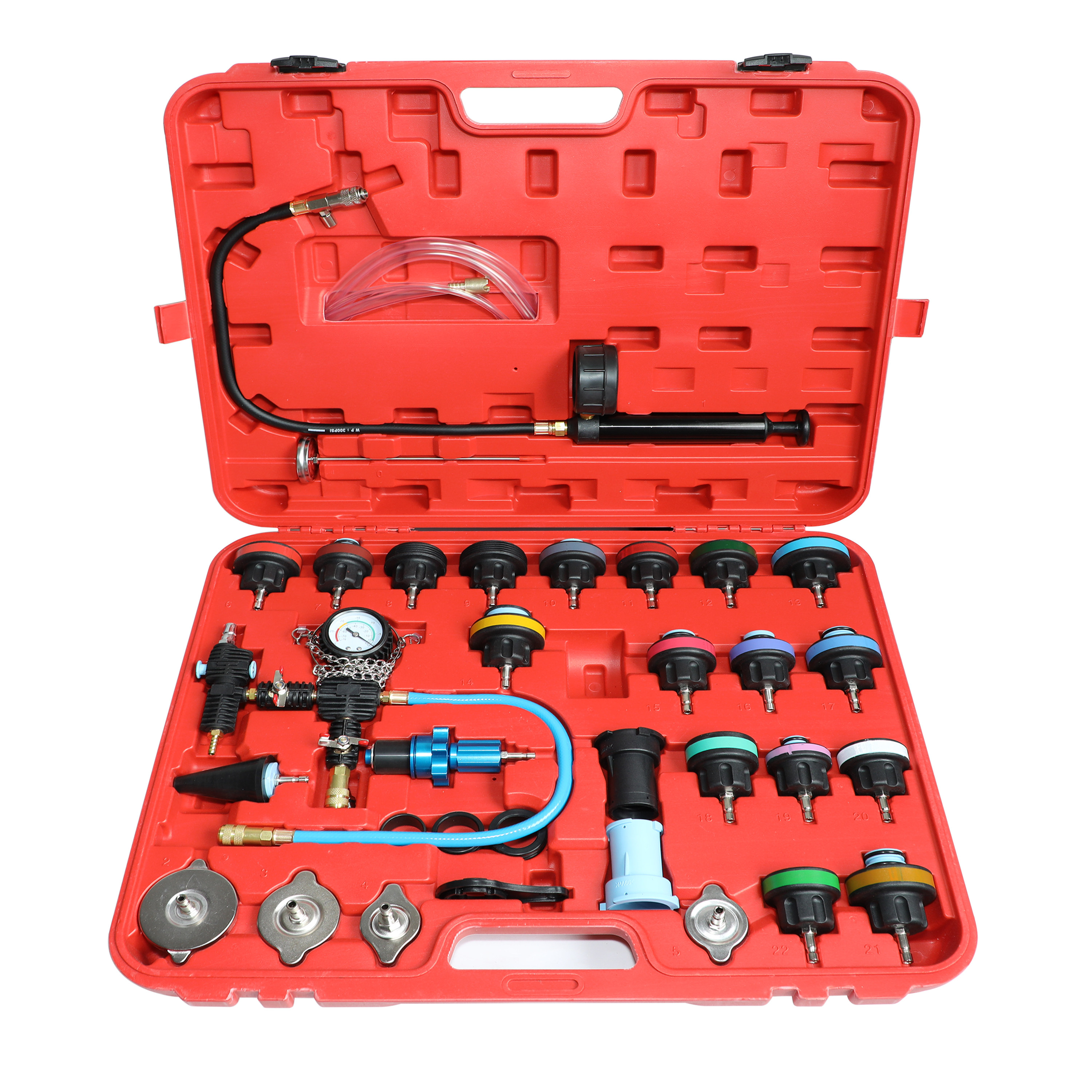 General Motors vacuum type water tank leakage gauge beating pressure meter cooling liquid coolant plus Note detection replacement tool