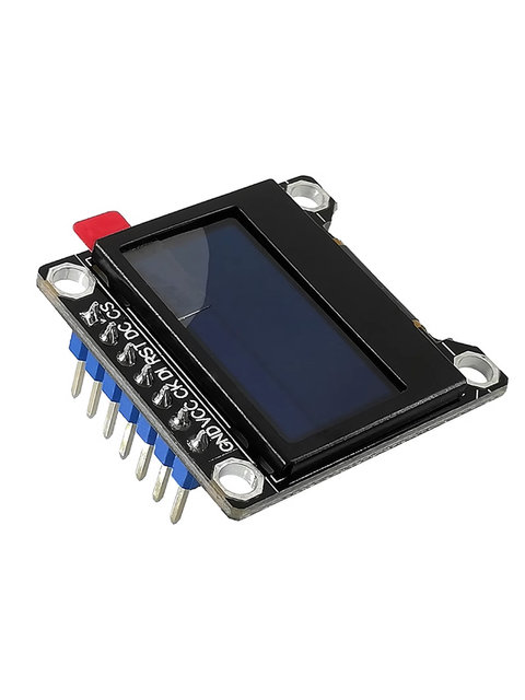 Oled Display Module High Definition with Iron Frame 128*64 0.96 Blue Yellow-Blue Dual Color 3V5V Smart Car