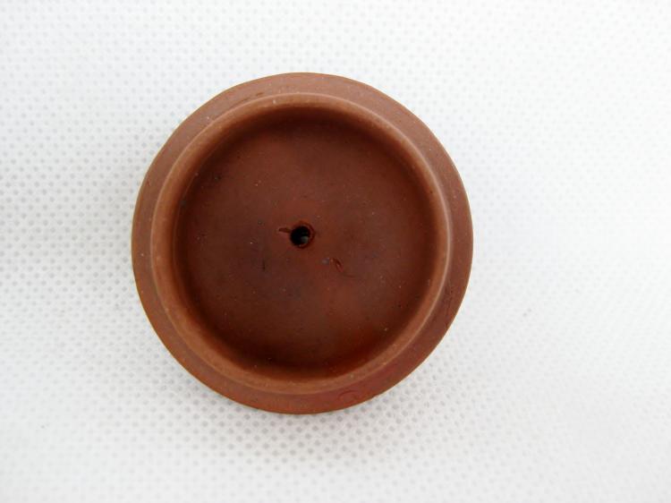 [至善 斋] Old Zisha Cách mạng Văn hóa 4 chén ngang nồi chén tấm đặt Yixing Zisha Craft Nhà máy {一 厂 chậu hoa đất nung