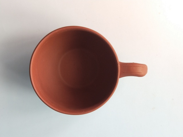 80-90 s Trung Quốc Yixing Old Purple Sand Mùa Xuân Cup Yixing Zisha Craft Nhà Máy (Số 1 Nhà Máy) chậu cây bằng đất sét