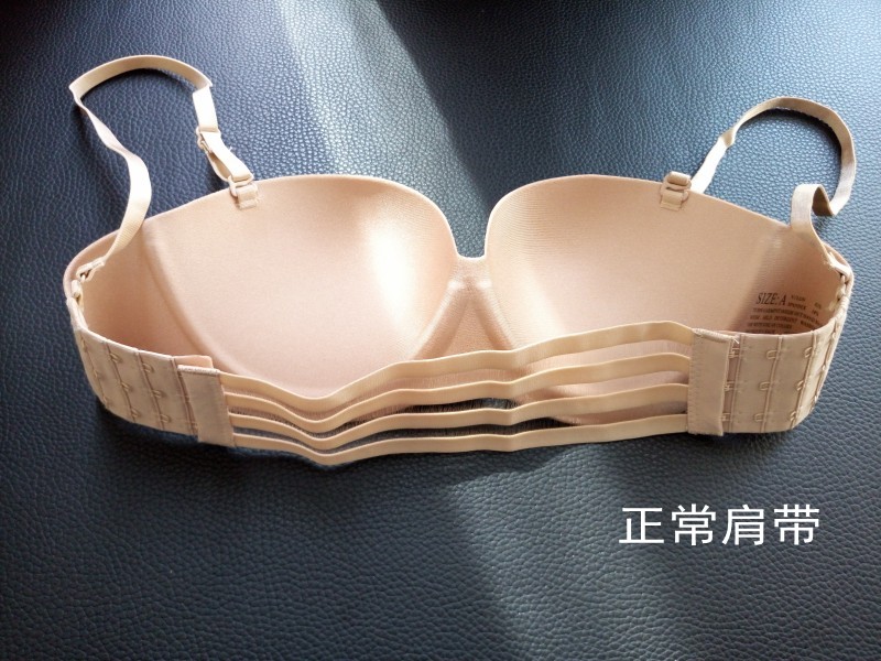 Một nửa cốc lưng đồ lót vô hình dây đeo vai có thể được thực hiện mà không có dây đeo áo ngực trở lại trong suốt vành đai váy đồ lót đám cưới áo lót 2 dây