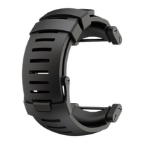 SUUNTO SUUNTO CORE CORE Dark black aluminum original silicone strap with connecting screws Send tools