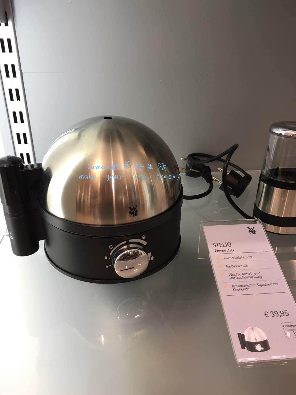 Germany imported WMFWMF egg cooker steamer egg machine Sugar heart egg hot spring egg 1-7 pieces intelligent control