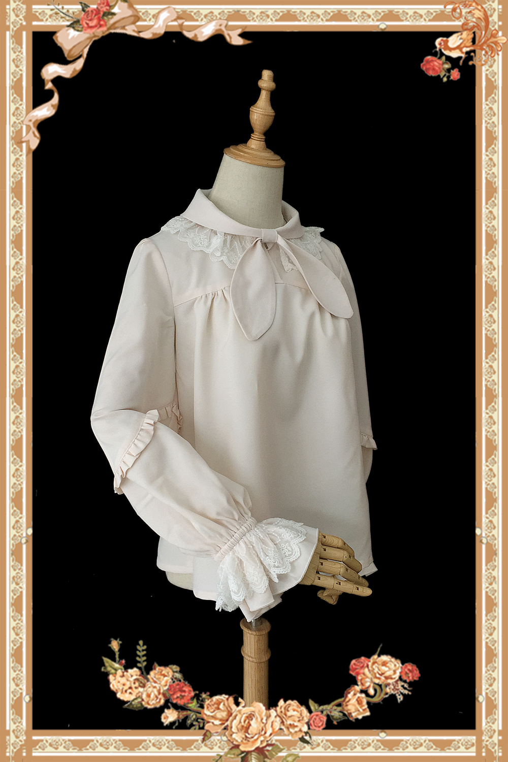 Infanta Bow Tie lolita blouse