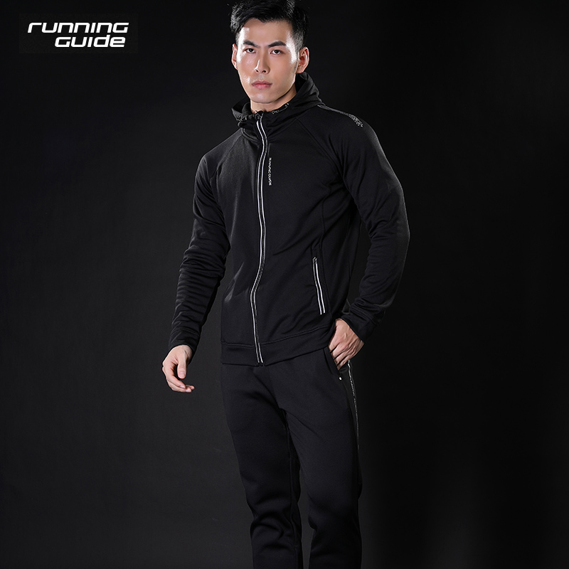 Running Guide 5216 New products Brief about 100 hitch a men's sports suit for running fitness Spring and autumn Ji Weiwei
