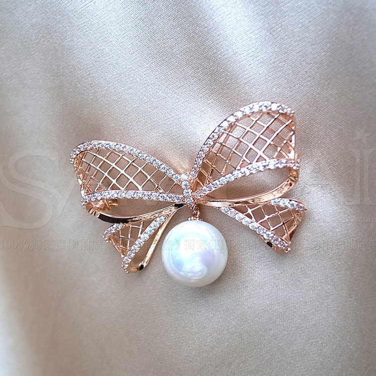Broche en Zircon diamant - Ref 1178112 Image 11