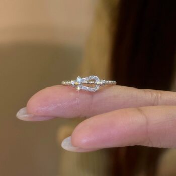 All-over silver ring c5383 (priority for orders over 15 years old)