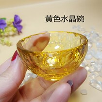 Thai Buddha brand Nine-tailed sister Chongdi bless crystal stone degaussing Cup Buddha statue placed around the goddess