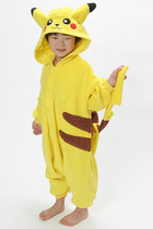 Childrens Day gifts SAZAC Pikachu one-piece pajamas Childrens performance suit Love Apartment Parent-child suit